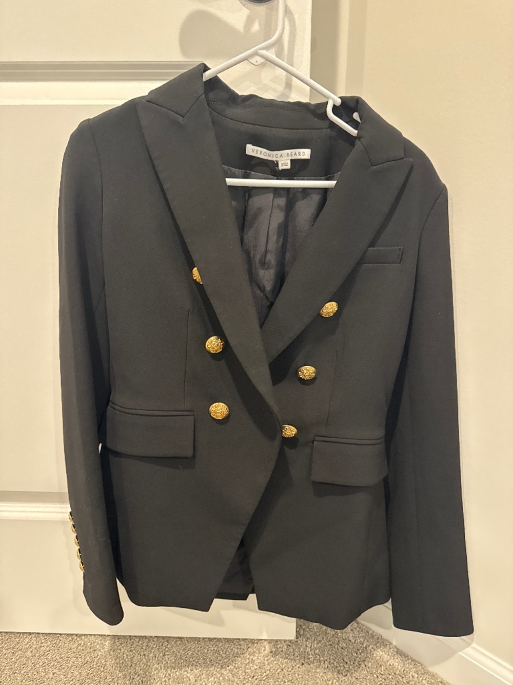 Veronica Beard Miller Dickey Jacket - black